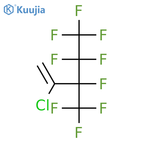 2-Chloro-3,4,4,5,5,5-hexafluoro-3-(trifluoromethyl)pent-1-ene structure