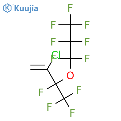 2-Chloro-3-heptafluoropropoxy-3,4,4,4-tetrafluorobut-1-ene structure