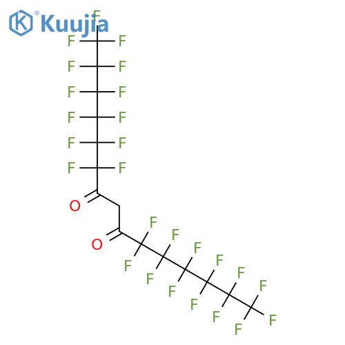 8H,8H-Perfluoropentadecane-7,9-dione structure