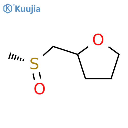Furan, tetrahydro-2-[[(R)-methylsulfinyl]methyl]- structure