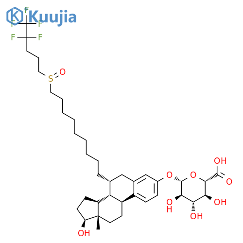 Fulvestrant 3-b-D-Glucuronide structure