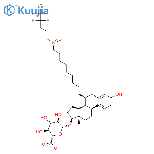 Fulvestrant 17-β-D-Glucuronide structure
