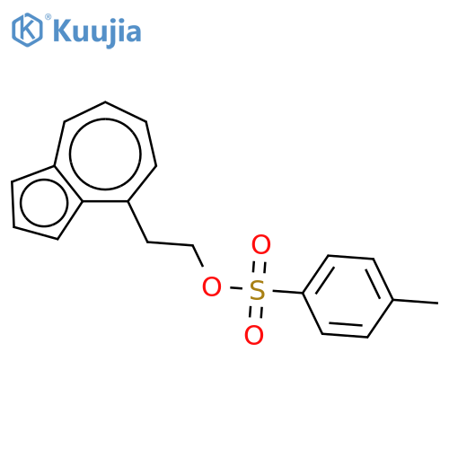 4-Azuleneethanol,4-(4-methylbenzenesulfonate) structure