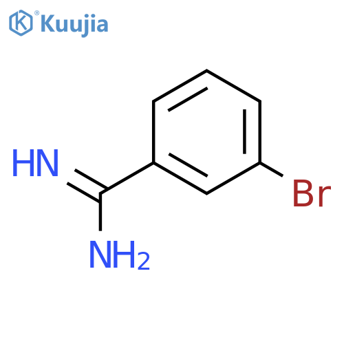 Benzenecarboximidamide,3-bromo- structure