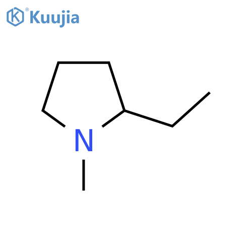 2-Ethyl-1-methylpyrrolidine structure