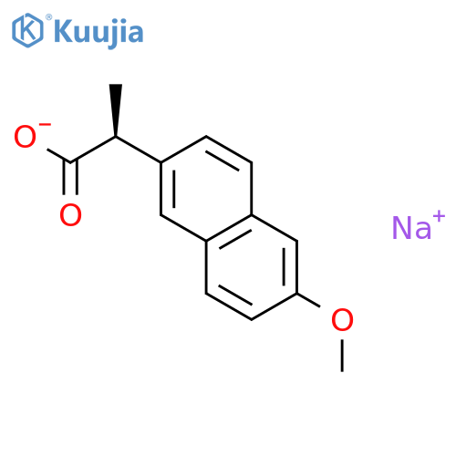 Naproxen sodium structure