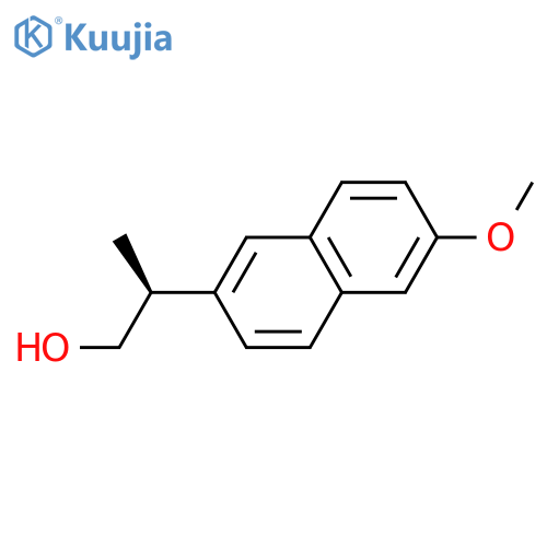 2-Naphthaleneethanol,6-methoxy-b-methyl-, (bS)- structure