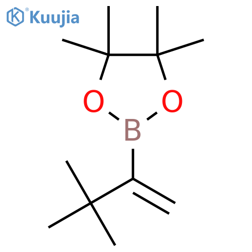 2-(3,3-Dimethylbut-1-EN-2-YL)-4,4,5,5-tetramethyl-1,3,2-dioxaborolane structure