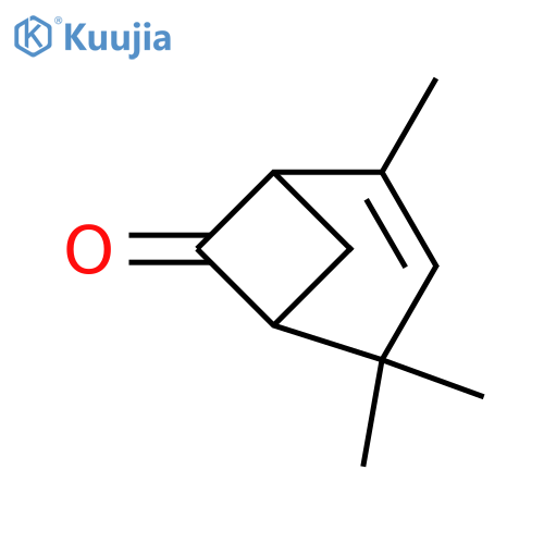 2,4,4-Trimethylbicyclo[3.1.1]hept-2-en-6-one structure