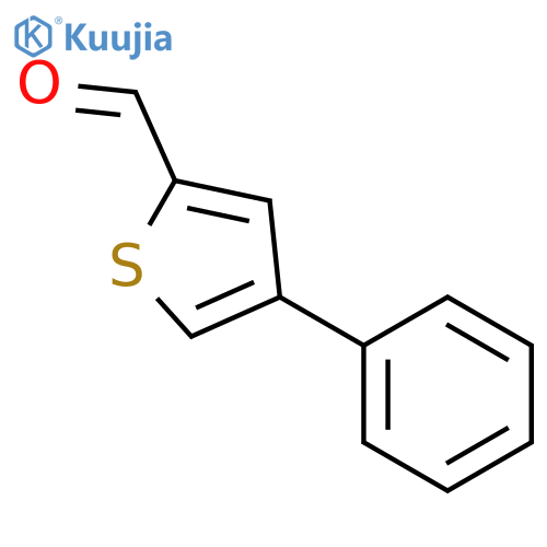 4-Phenylthiophene-2-carboxaldehyde structure