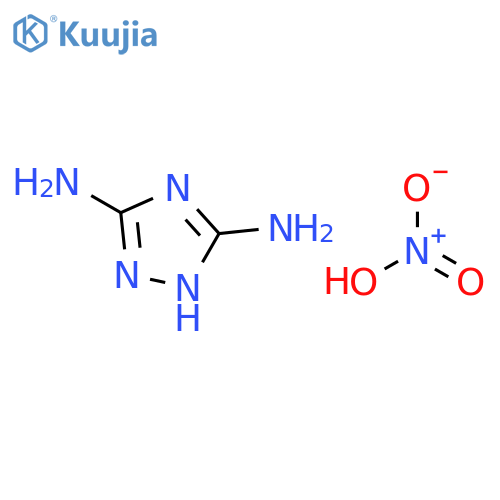 4H-1,2,4-triazole-3,5-diamine, nitric acid structure