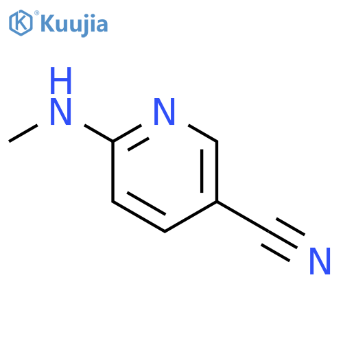 6-(methylamino)pyridine-3-carbonitrile structure