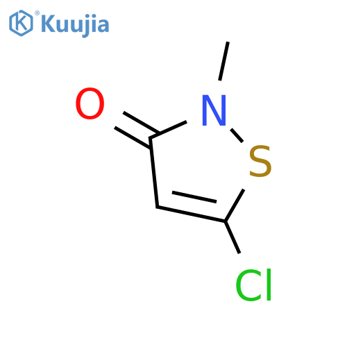 5-Chloro-2-methyl-3-isothiazolone structure