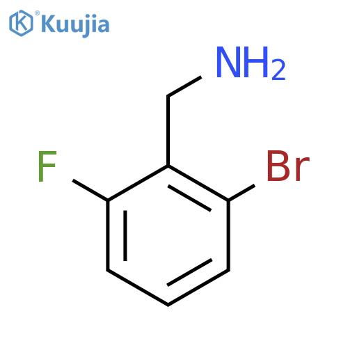 2-Bromo-6-fluorobenzylamine structure