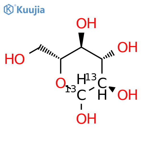 D-Glucose-1,2-13C2 structure