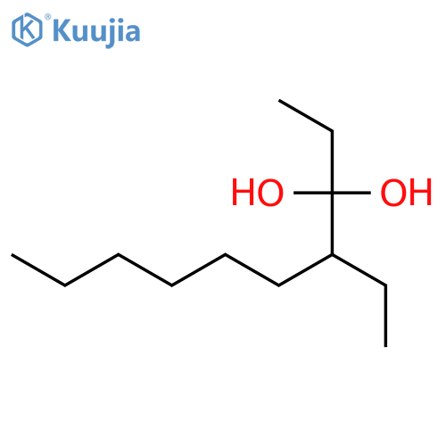 Octanediol, diethyl- structure