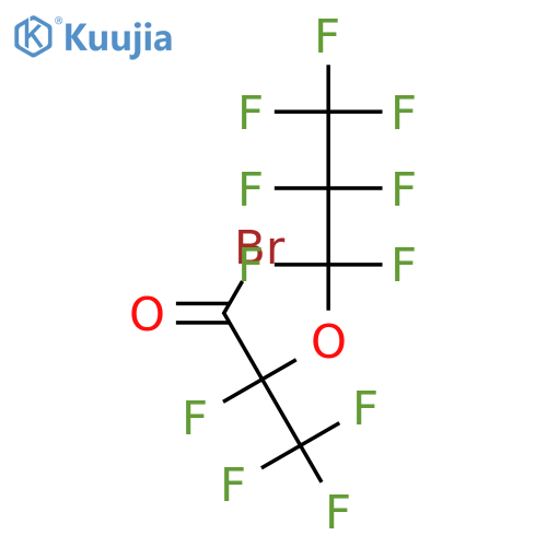 Perfluoro(2-methyl-3-oxahexanoyl) bromide structure