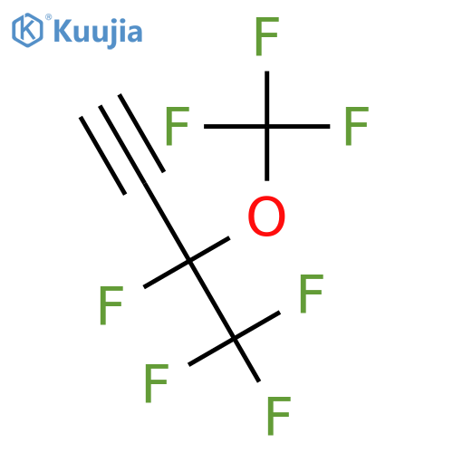 3,4,4,4-Tetrafluoro-3-(trifluoromethoxy)but-1-yne structure