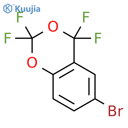 6-Bromo-2,2,4,4-Tetrafluoro-4H-1,3-Benzodioxine structure