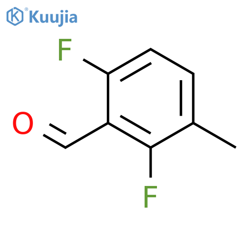 2,6-Difluoro-3-methylbenzaldehyde structure