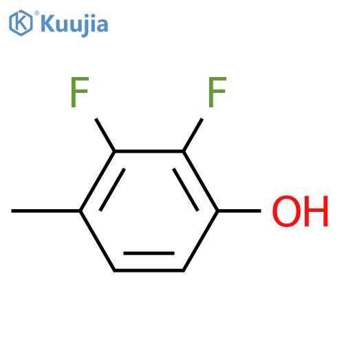 2,3-Difluoro-4-methylphenol structure