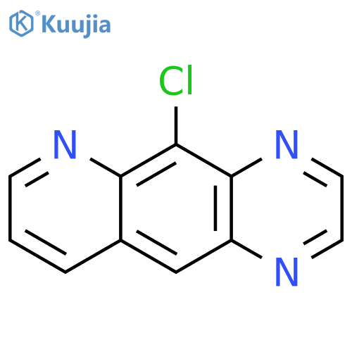 Pyrido[2,3-g]quinoxaline, 5-chloro- structure