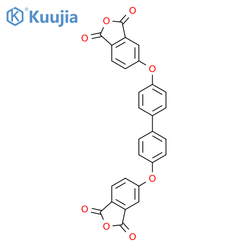 1,3-Isobenzofurandione,5,5'-[[1,1'-biphenyl]-4,4'-diylbis(oxy)]bis- structure