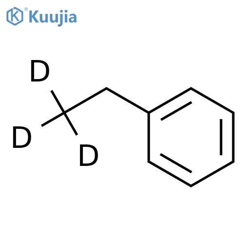 Ethyl-β,β,β-d3-benzene structure