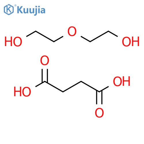 Butanedioic acid, polymer with 2,2'-oxybis[ethanol]OTHER CA INDEX NAMES:Ethanol, 2,2'-oxybis-, polymer with butanedioic acid structure