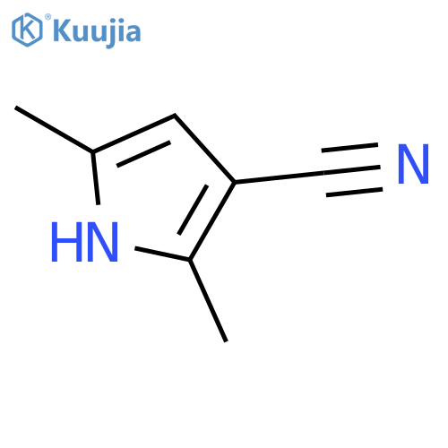 2,5-Dimethyl-1H-pyrrole-3-carbonitrile structure
