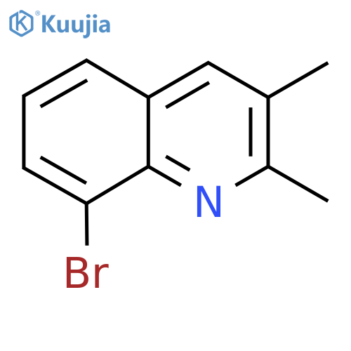 8-Bromo-2,3-dimethylquinoline structure