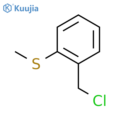 1-(chloromethyl)-2-(methylsulfanyl)benzene structure