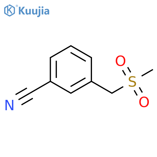 3-(Methanesulfonylmethyl)benzonitrile structure