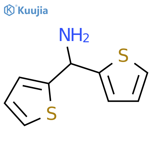 C,C-Di-Thiophen-2-yl-methylamine structure