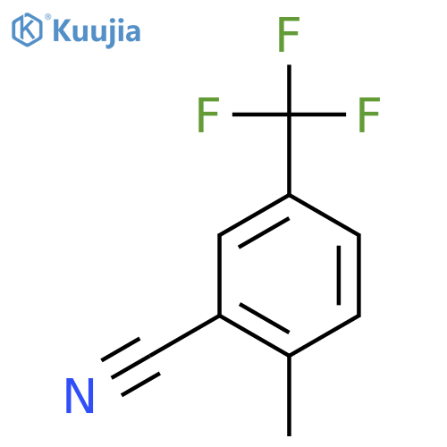 2-Methyl-5-(trifluoromethyl)benzonitrile structure