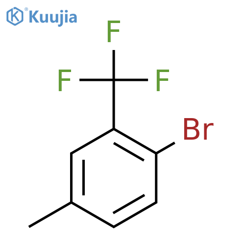 2-Bromo-5-methylbenzotrifluoride structure