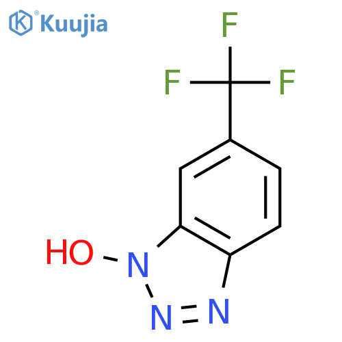 6-(trifluoromethyl)-1H-1,2,3-benzotriazol-1-ol structure