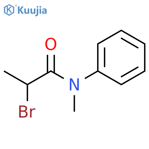Propanamide, 2-bromo-N-methyl-N-phenyl- structure