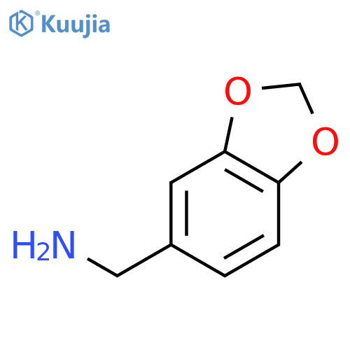 Piperonylamine structure