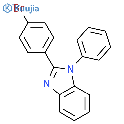 2-(4-Bromophenyl)-1-phenyl-1H-benzoimidazole structure