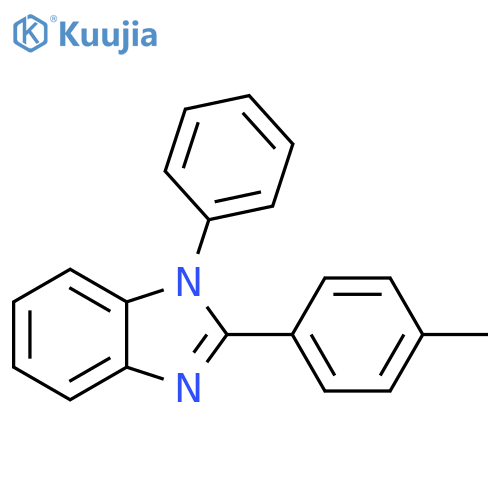 1H-Benzimidazole, 2-(4-methylphenyl)-1-phenyl- structure