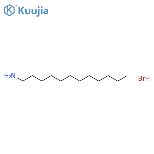 1-Dodecanamine, hydrobromide structure