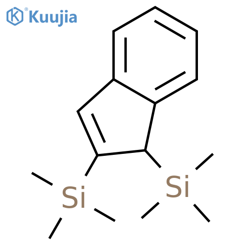 1H-Indene,1,2-bis(trimethylsilyl)- structure