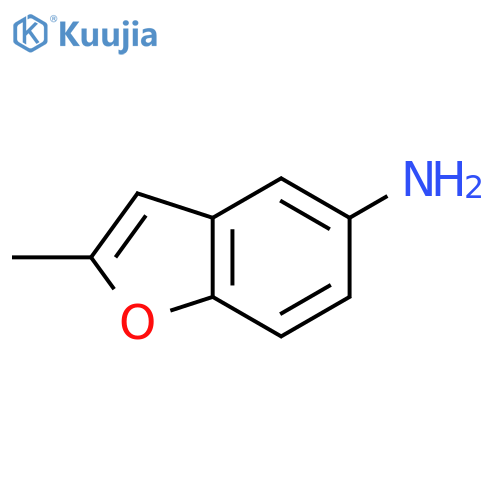 2-Methyl-5-benzofuranamine structure