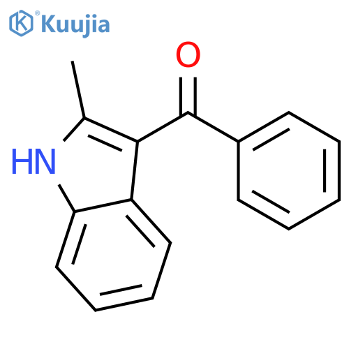 3-Benzoyl-2-methyl-1H-indole structure