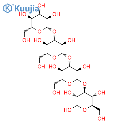 D-Glucose, O-b-D-glucopyranosyl-(1®3)-O-b-D-glucopyranosyl-(1®3)-O-b-D-glucopyranosyl-(1®3)- structure