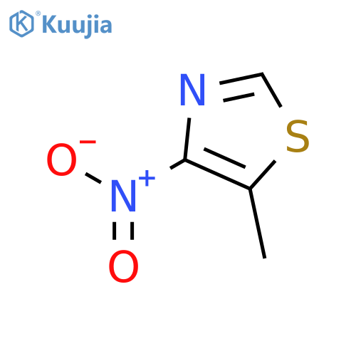 5-methyl-4-nitroThiazole structure