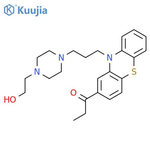 Carphenazine structure