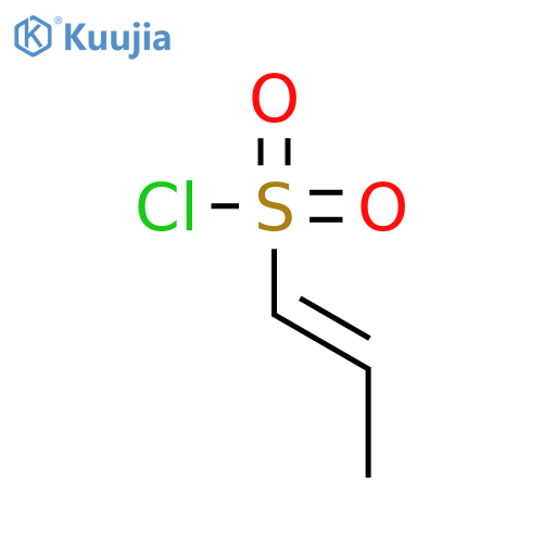 prop-1-ene-1-sulfonyl chloride structure