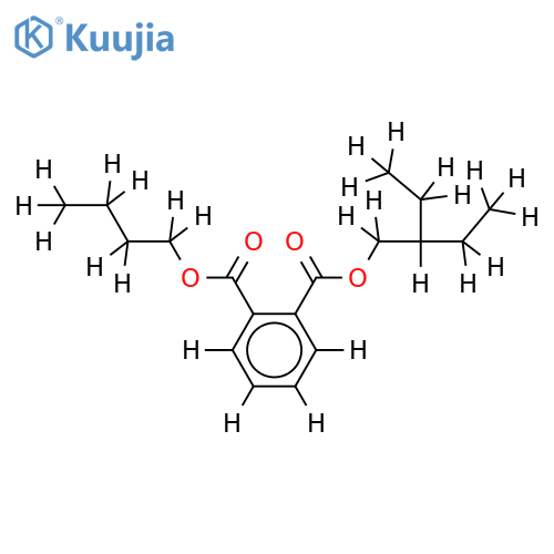 Butyl-(2-aethyl-butyl)-phthalat structure